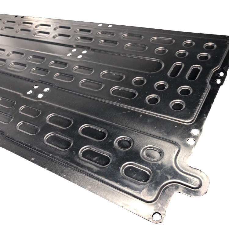 Aluminum Brazed Heat Sink Liquid Cooling Water Plate Heat Exchanger for Electric Automobile EV Battery Liquid Cold Plates