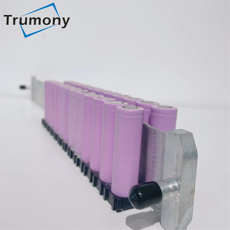 Spring Loaded 21700 Powerbanks Module Aluminum Cylinder Case Not Tool Installation 5000mAh Capacity 5V 2A Output Smartests Circuitry Blue