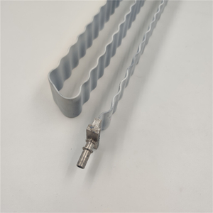 Cylindrical Battery Cell Heat Sink Aluminum Water Liquid Cooler Cooling Channel Tube