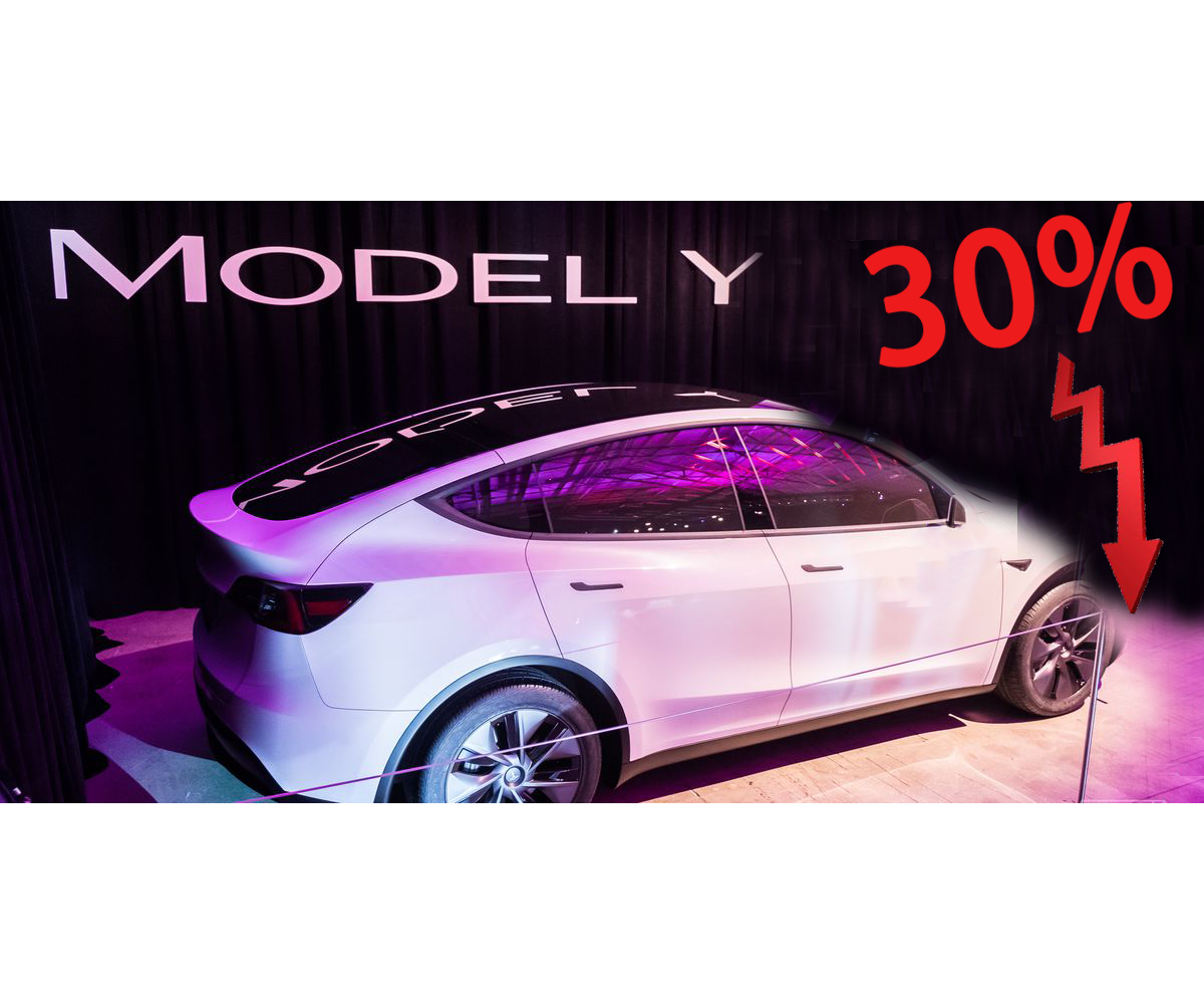 Tesla Cuts Prices-----Model Y------New Energy Car