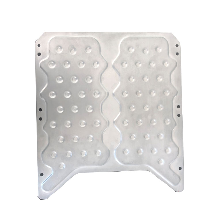 China Brazed Aluminium Cold Plate Brazed Aluminum Water Cooling Plate Manufacturers Sustainable Battery System Cooling Plate Factory