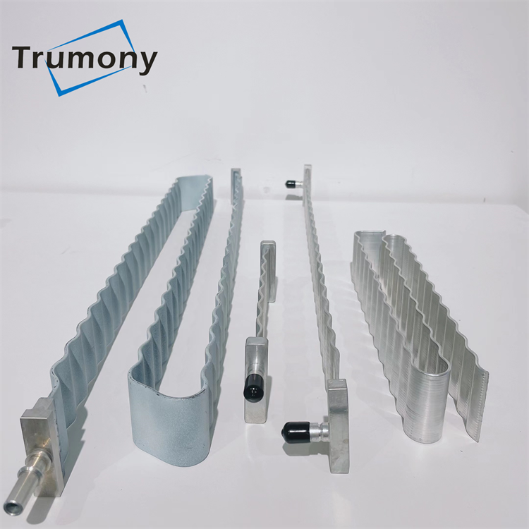 Aluminum Extruded Bending Processing Water Cooling Tube for EV ESS Battery 