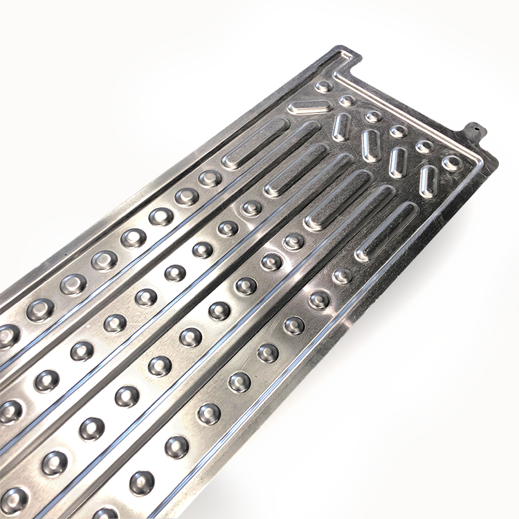 Square Battery Thermal Management Cooling Solution with Aluminum Stamping Water Cooling Plate for EV 