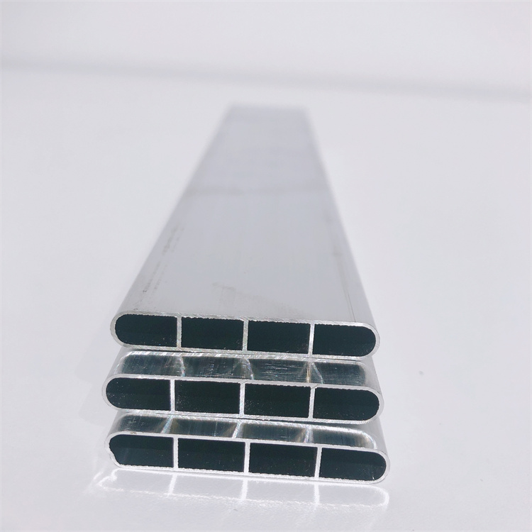 3003 Extruded Heat Exchanger Zinc Coating Aluminum Microchannel Flat Tube for Auto Evaporator 