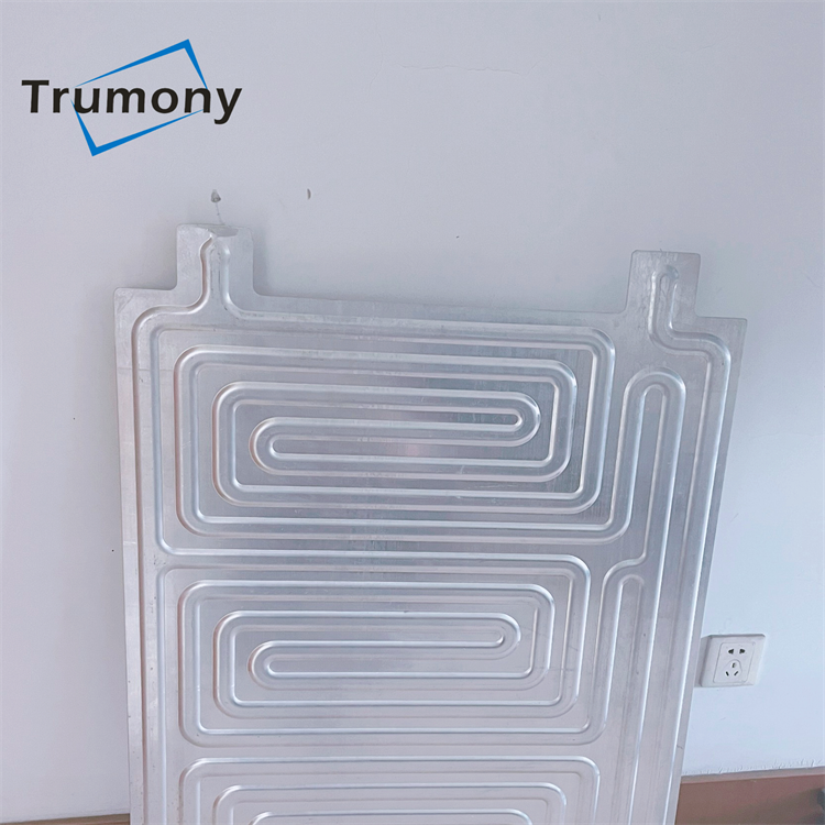 Aluminum Blowing Type Liquid Cooling Plate for Electric Motor Coach