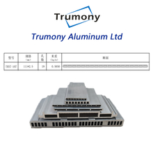 1100 heat transfer Aluminum Alloy MPE channel tube