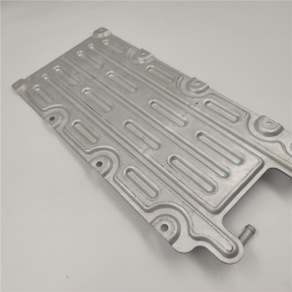 3003 Brazing CNC Machining Car Heat Sink Water Cooler Plate