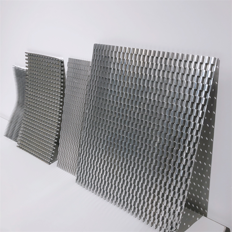 Aluminum Heat Exchanger Oil Cooler Fin Aluminum Straight Air Fin and Turbulator