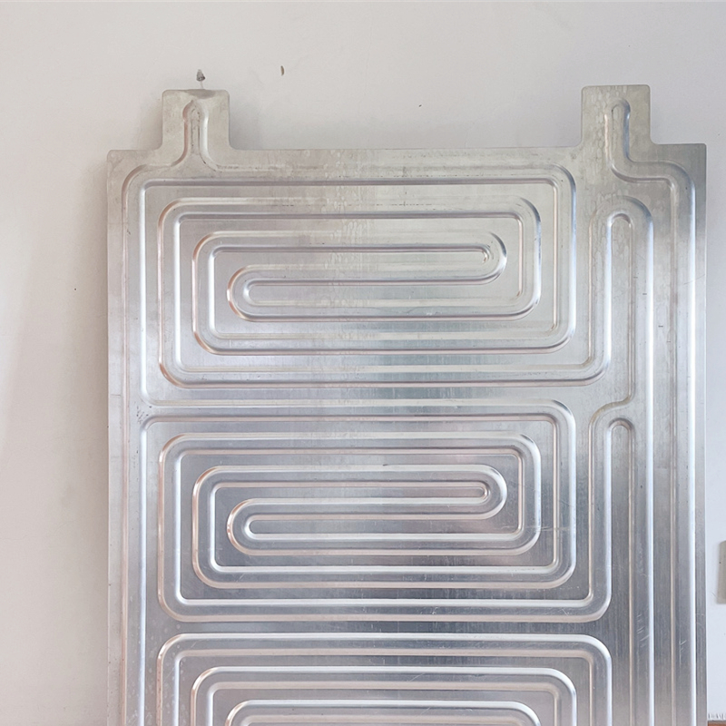 Aluminum Blowing Cooling Plate Roll Bonding Evaporator for Refrigerator EV Commercial Passenger Cars 